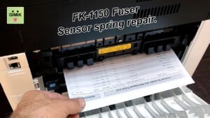 Kyocera Ecosys P2235dn P2040dn Paper Jam Exit Sensor Spring Repair Guide