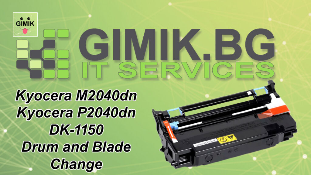 Kyocera DK-1150 maintenance