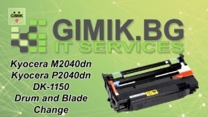 Kyocera DK-1150 maintenance