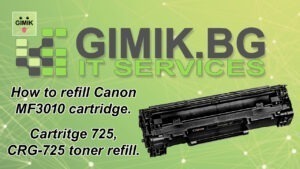 Canon CRG-125 CRG-725 HP 85A Toner Refill Guide