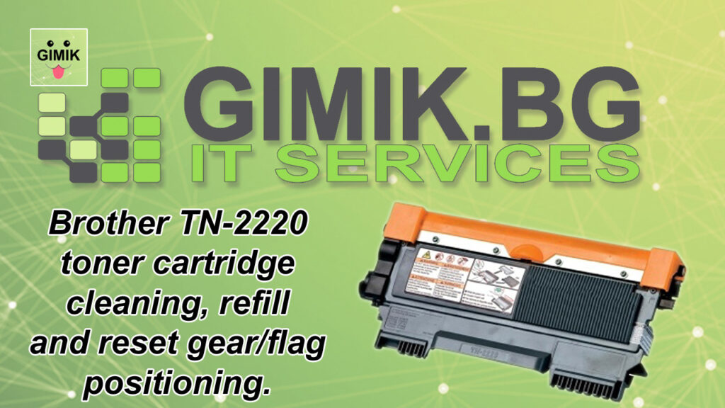 Brother TN2220 TN450 refill and reset
