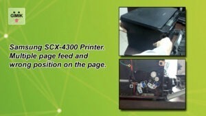 Samsung SCX-4300 Paper Jam