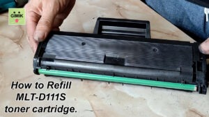 Samsung MLT-D111S toner cartridge refill process